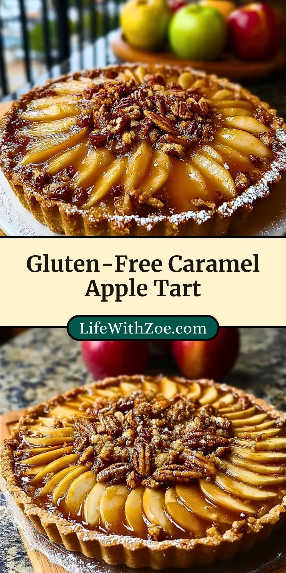 Gluten-Free Caramel Apple Tart (3)