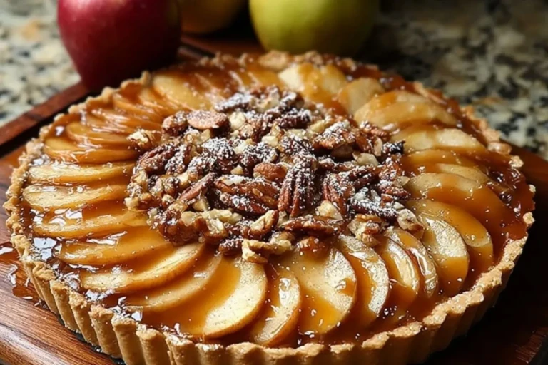 Gluten-Free Caramel Apple Tart