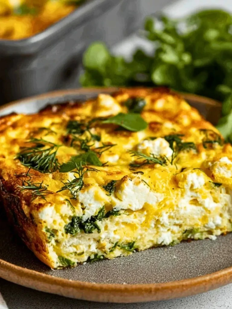 Healthy Cottage Cheese Egg Bake (1)