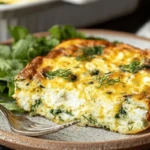 Healthy Cottage Cheese Egg Bake