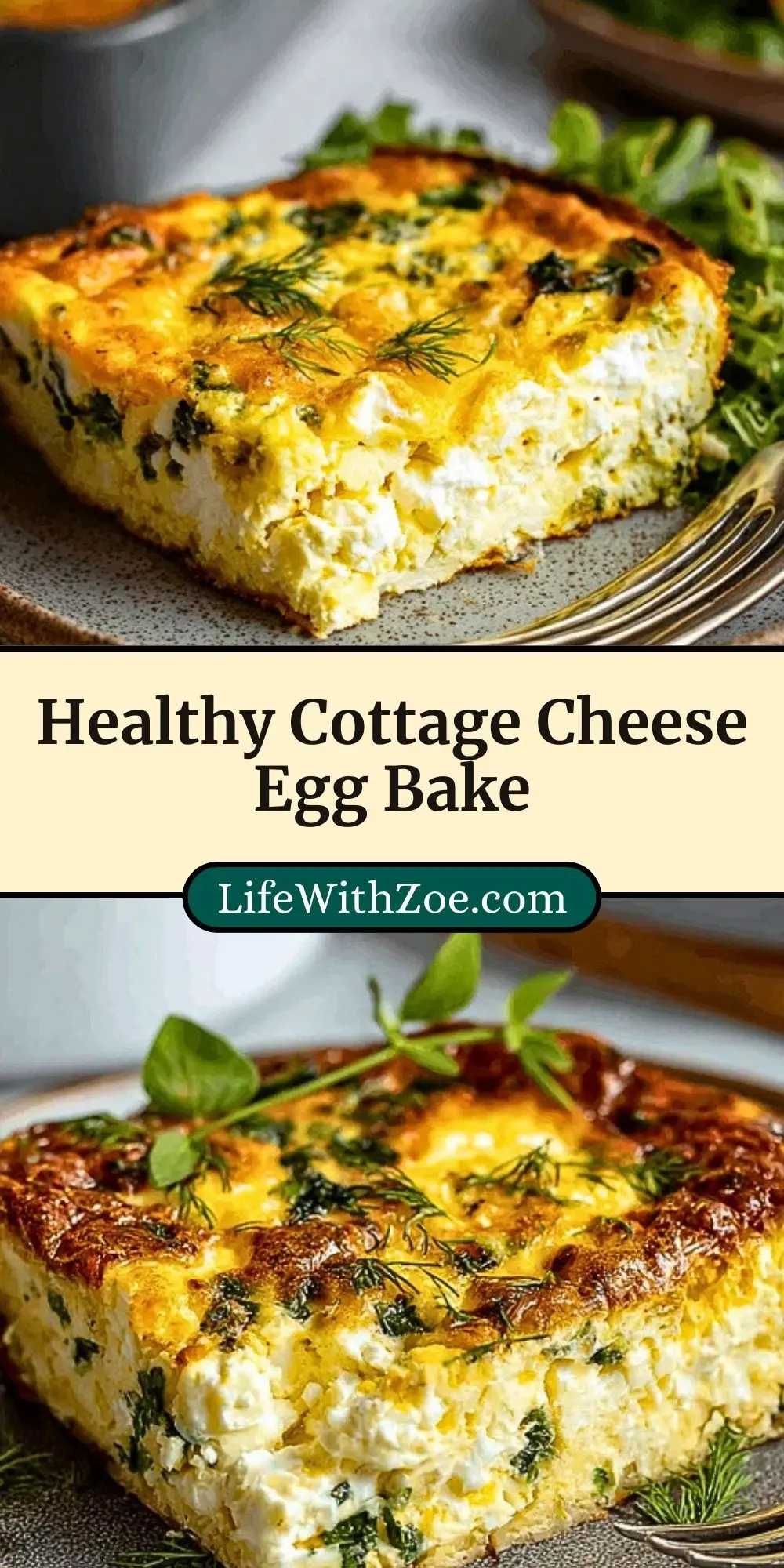 Healthy Cottage Cheese Egg Bake (3)