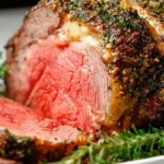 Herb Crusted Prime Rib Roast