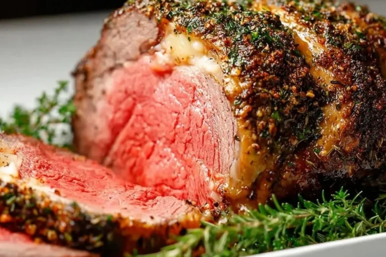 Herb Crusted Prime Rib Roast