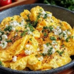 High-Protein Scrambled Eggs with Cottage Cheese