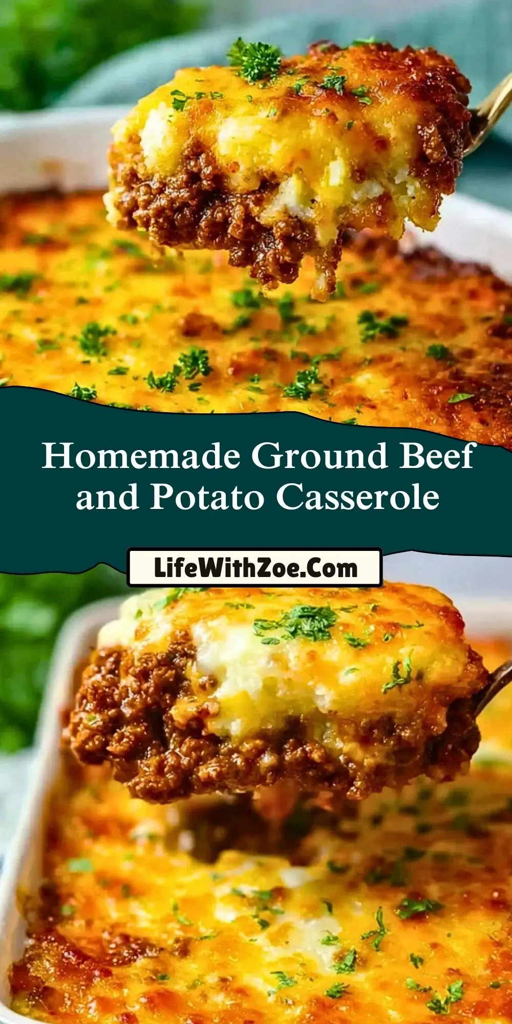Homemade Ground Beef and Potato Casserole (2)