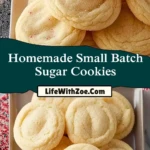 Homemade Small Batch Sugar Cookies (2)