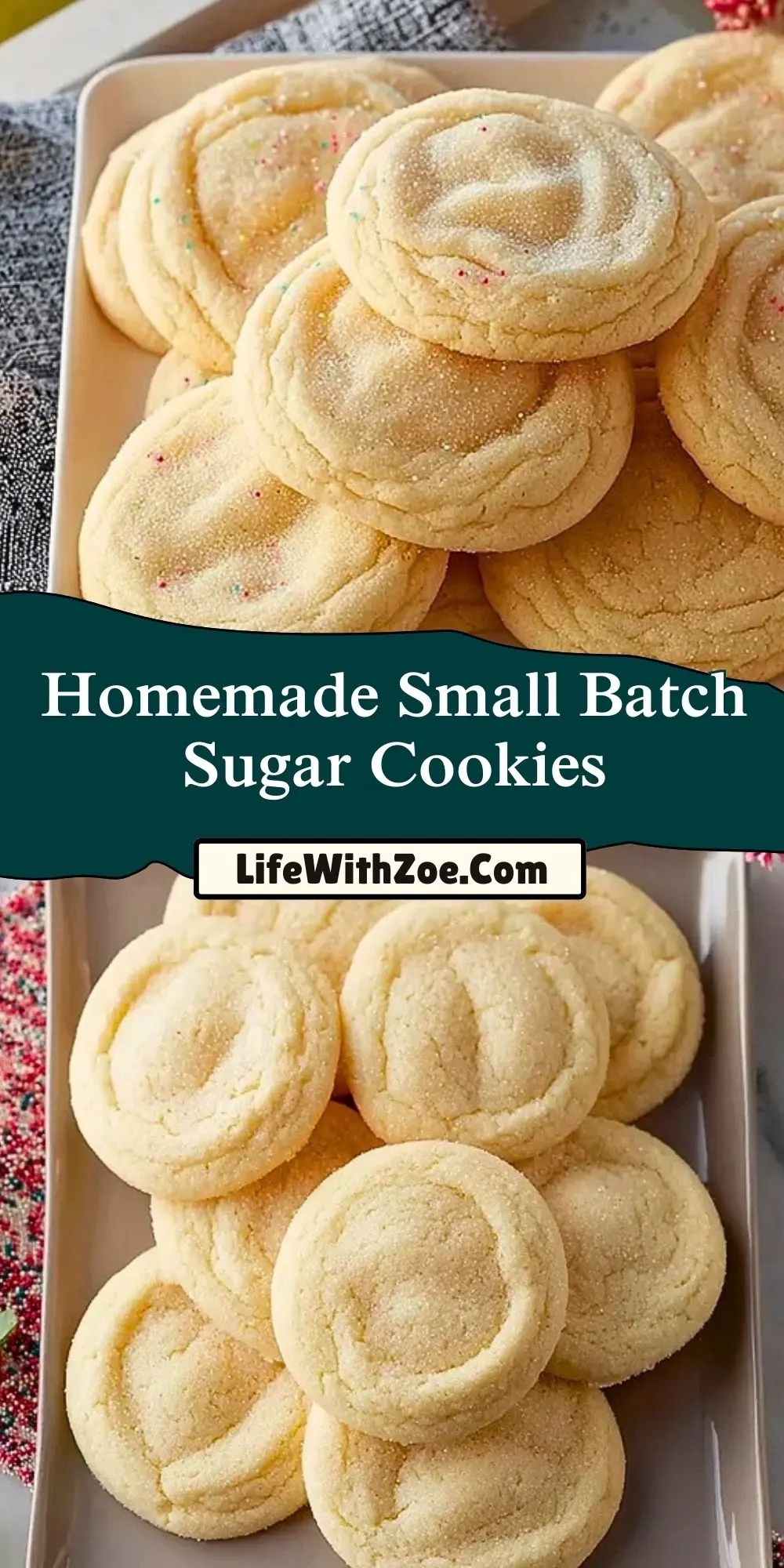 Homemade Small Batch Sugar Cookies (2)