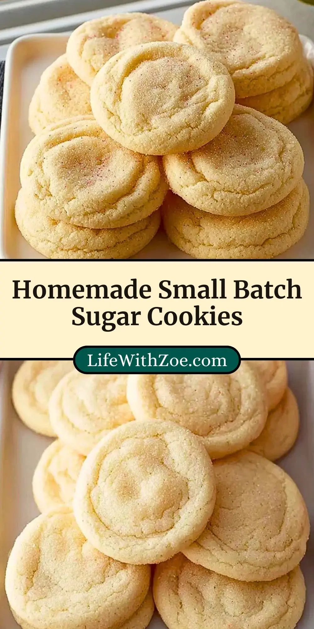 Homemade Small Batch Sugar Cookies (3)
