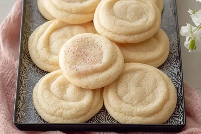 Homemade Small Batch Sugar Cookies