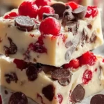 Irresistible Cherry Garcia Fudge