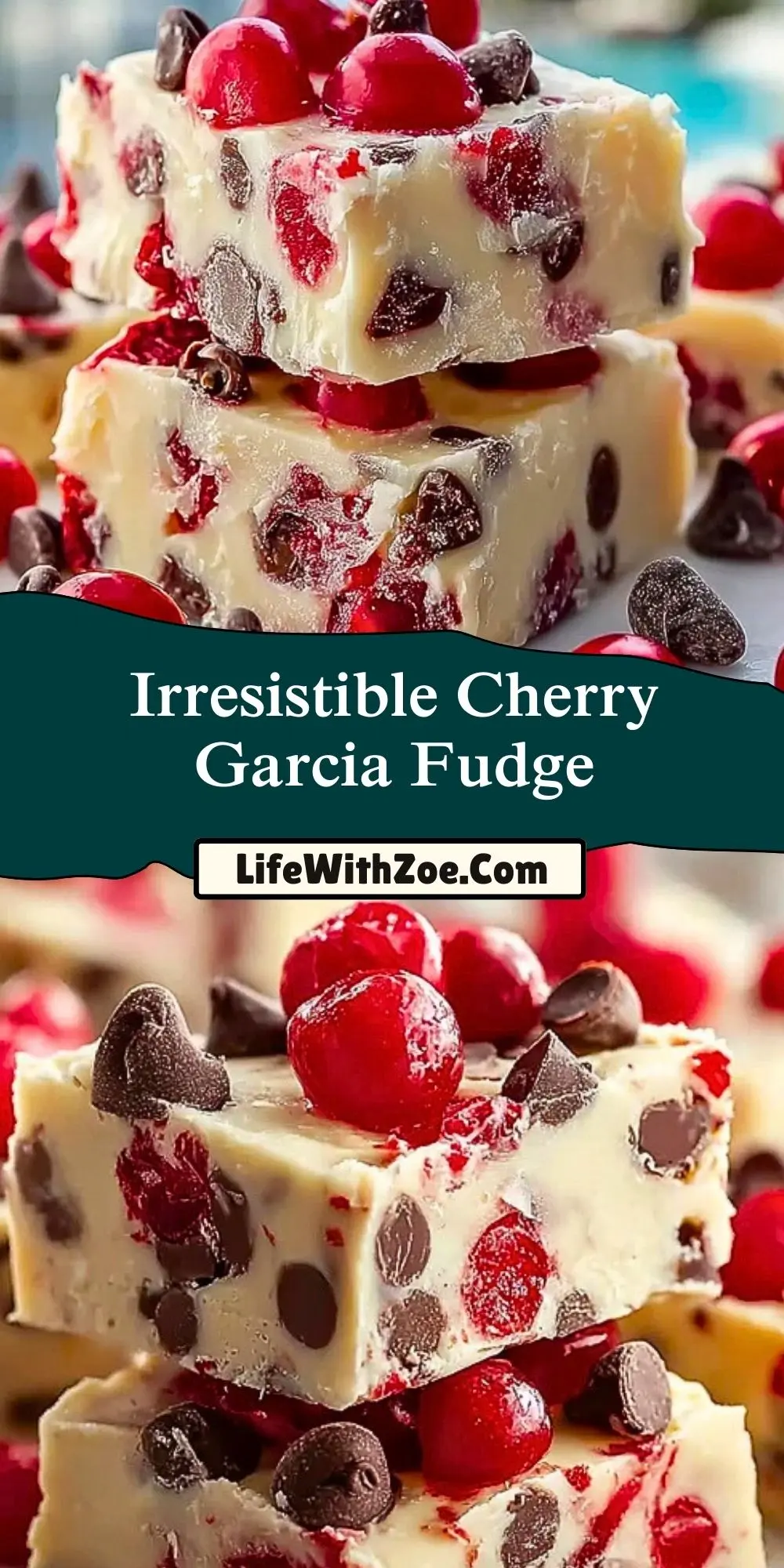 Irresistible Cherry Garcia Fudge (2)