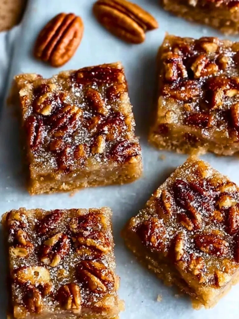 Irresistible Paleo Pecan Pie Bars (1)