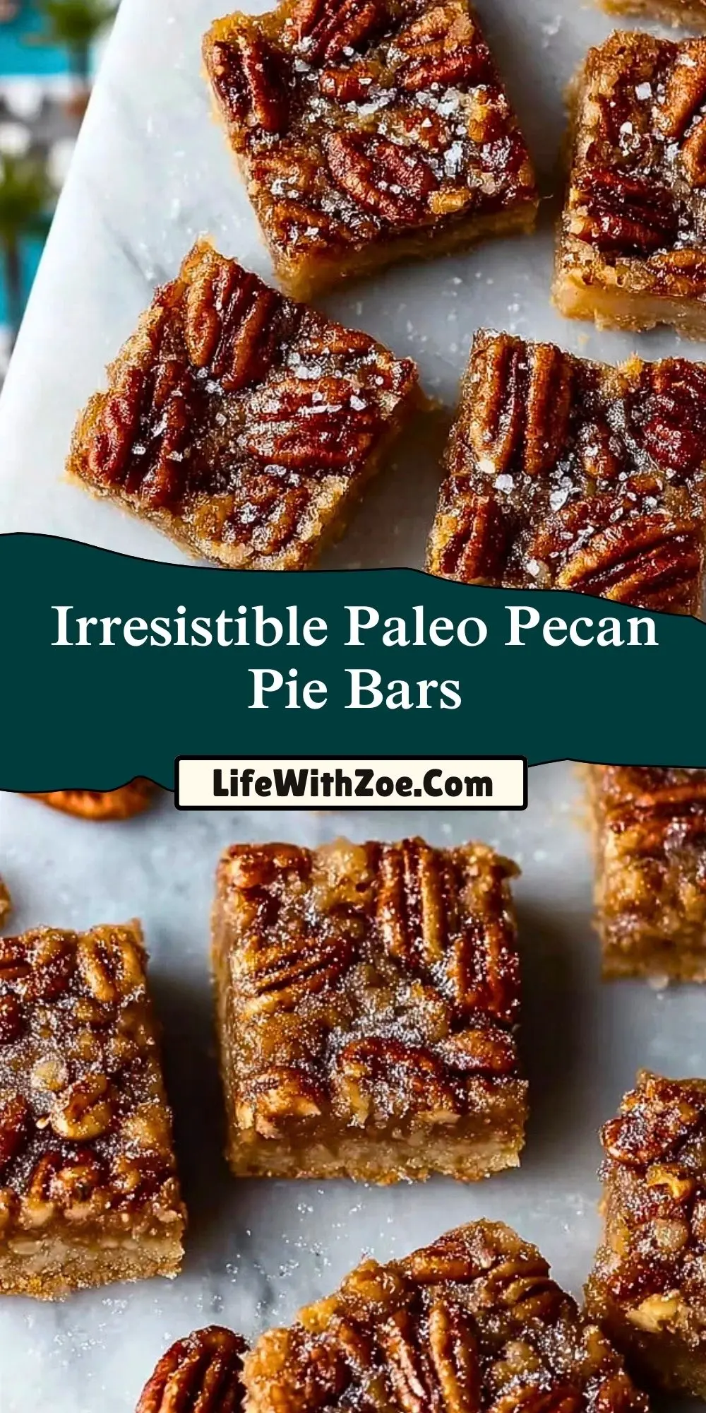 Irresistible Paleo Pecan Pie Bars (2)
