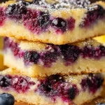 Lemon Blueberry Bars