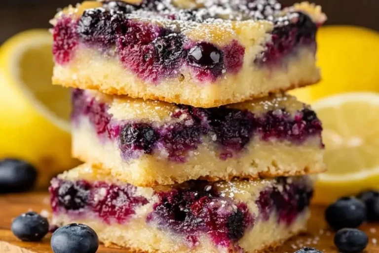 Lemon Blueberry Bars