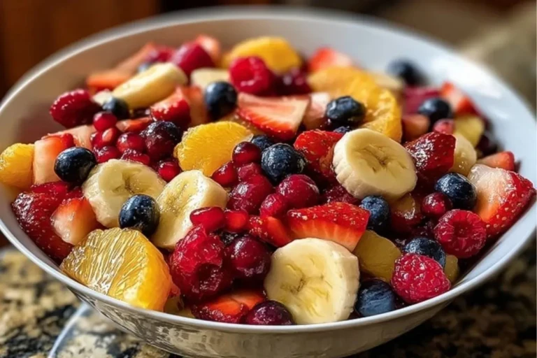 Magical 15-Minute Christmas Fruit Salad