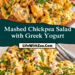 Mashed Chickpea Salad with Greek Yogurt (2)