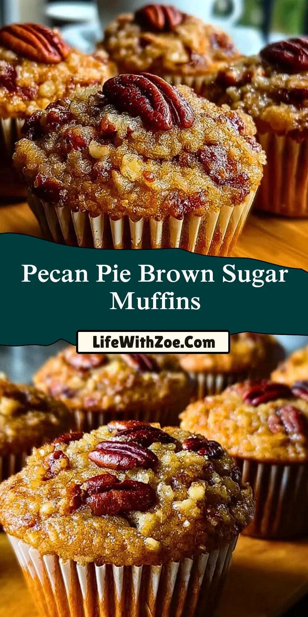 Pecan Pie Brown Sugar Muffins (2)