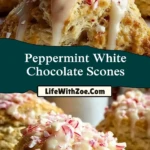Peppermint White Chocolate Scones (2)