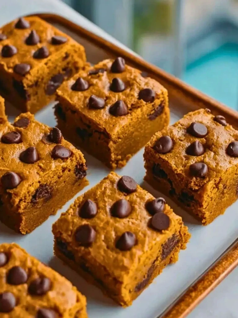 Pumpkin Chocolate Chip Bars (1)