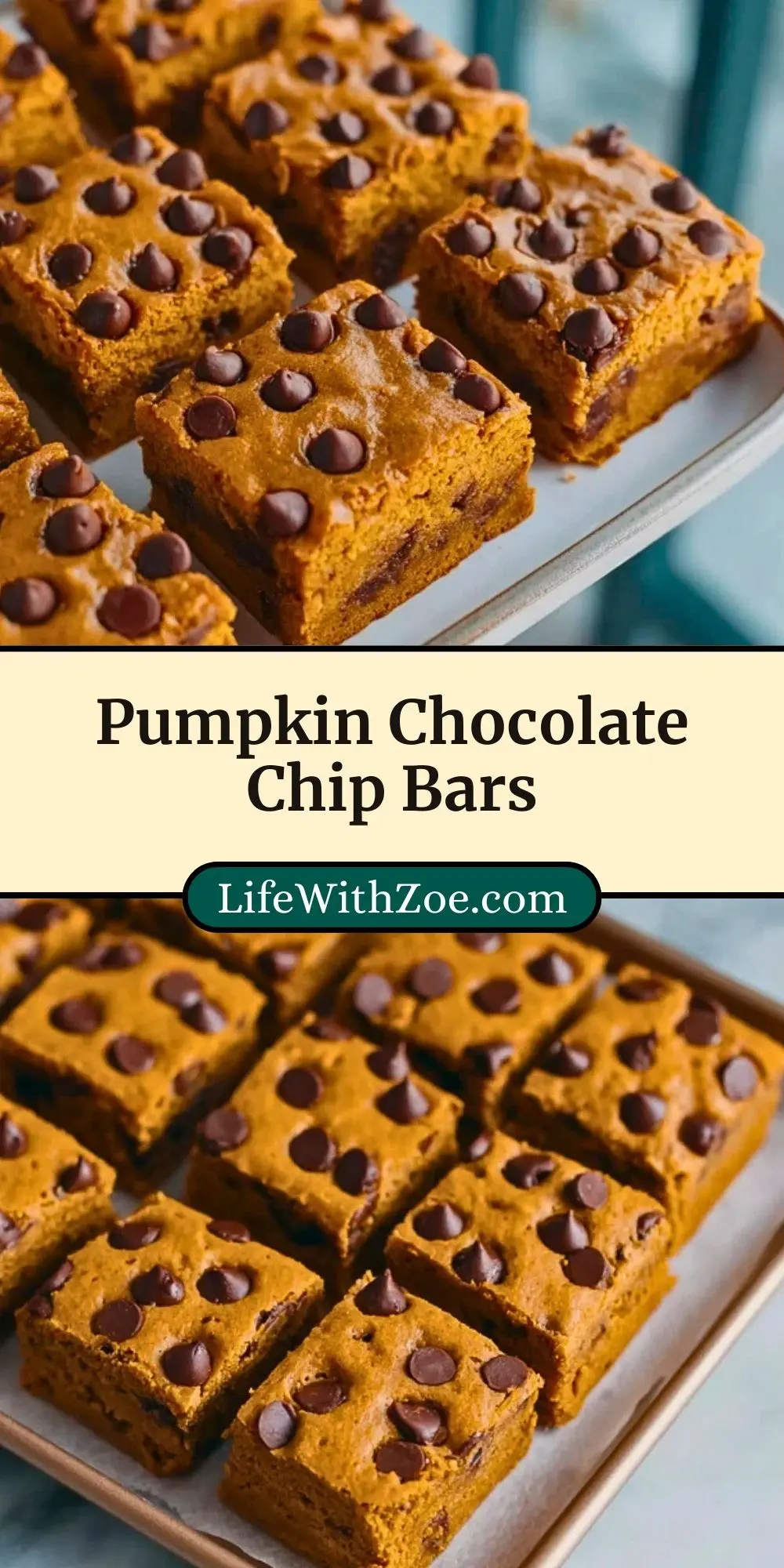 Pumpkin Chocolate Chip Bars (3)