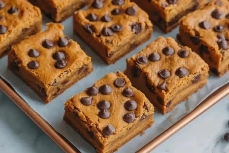 Pumpkin Chocolate Chip Bars