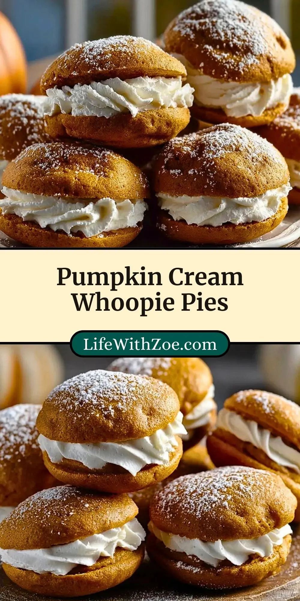 Pumpkin Cream Whoopie Pies (3)