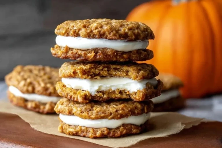 Pumpkin Oatmeal Cream Pies
