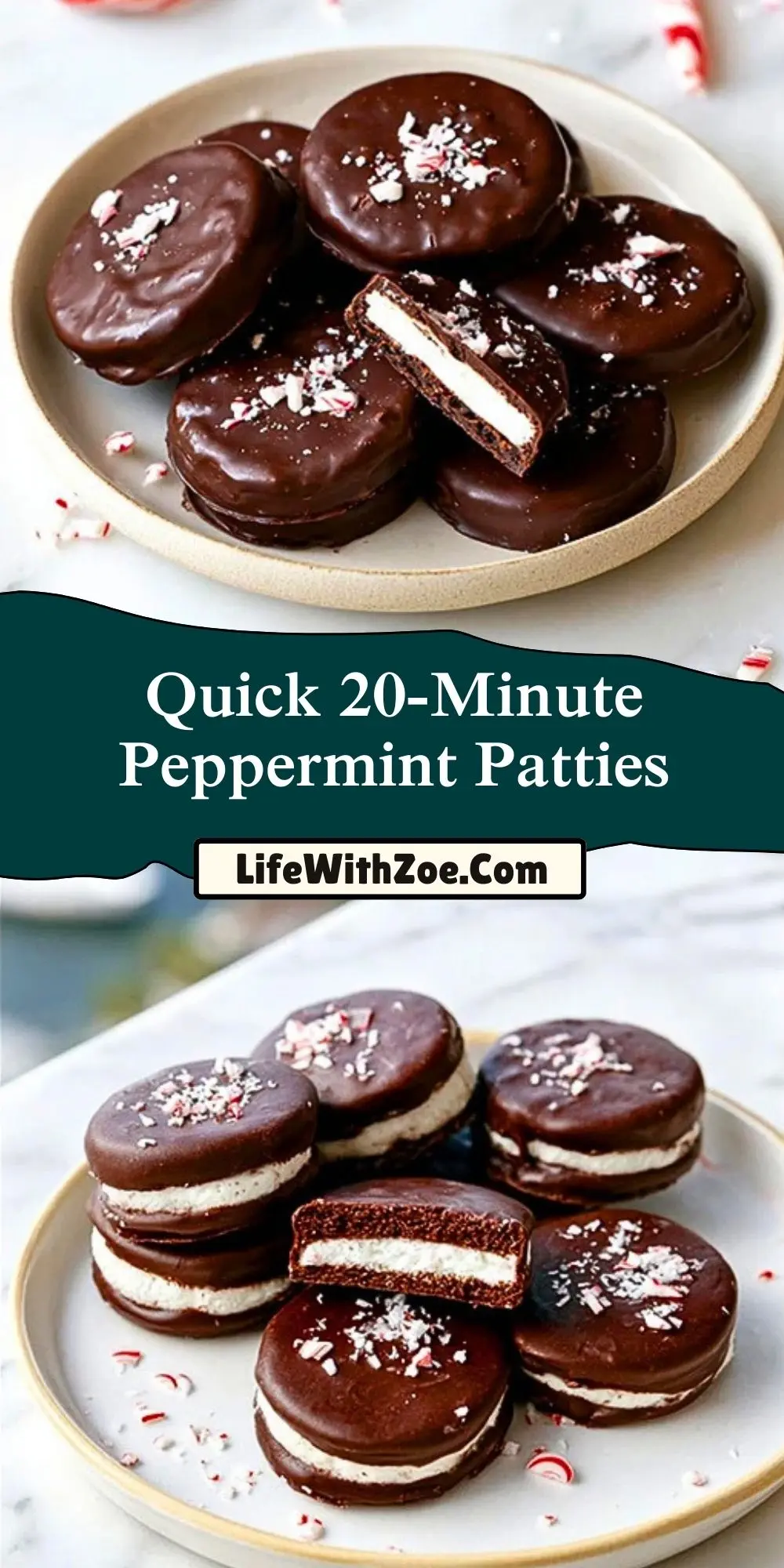 Quick 20-Minute Peppermint Patties (2)