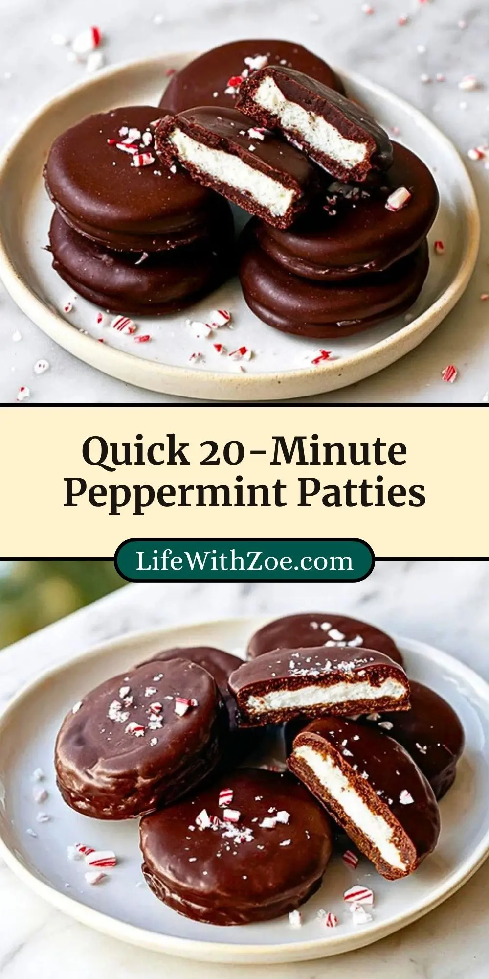 Quick 20-Minute Peppermint Patties (3)