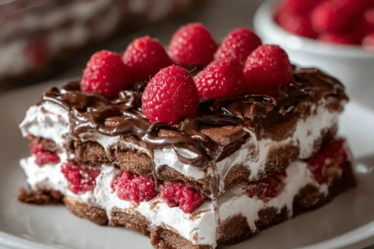 Raspberry Chocolate Lasagna