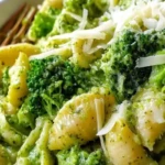 Smashed Broccoli Pasta