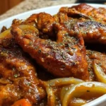 Smothered Turkey Wings with Gravy