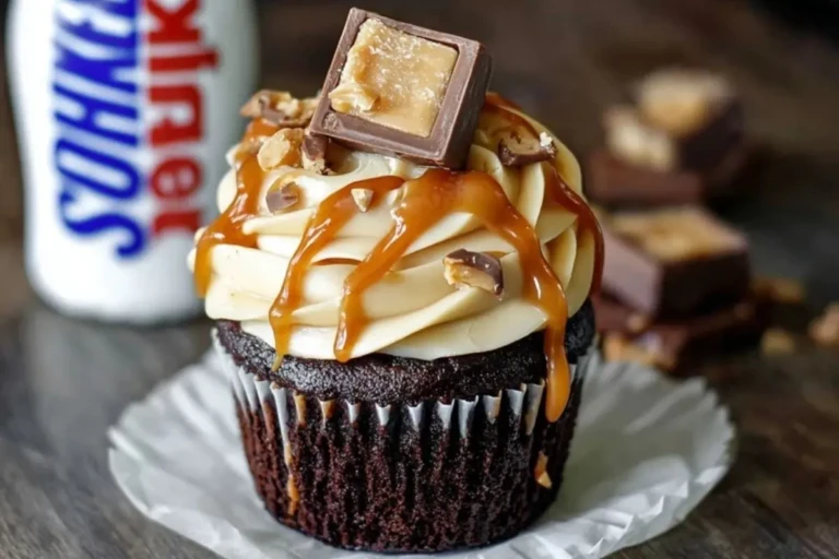 Snickers Cupcakes