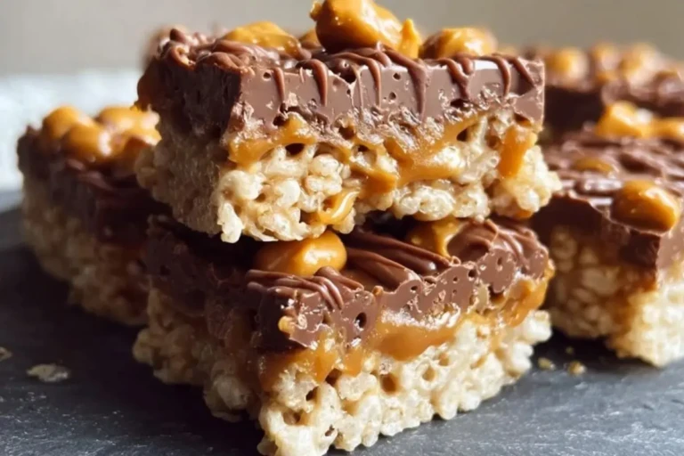 Snickers Rice Crispy Treats