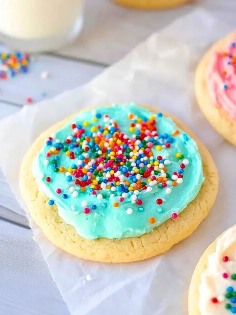 Soft Batch Frosted Sugar Cookies (1)