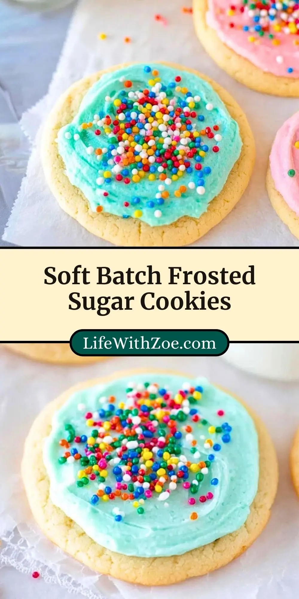 Soft Batch Frosted Sugar Cookies (3)