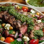 Steak Chimichurri & Dense Bean Salad
