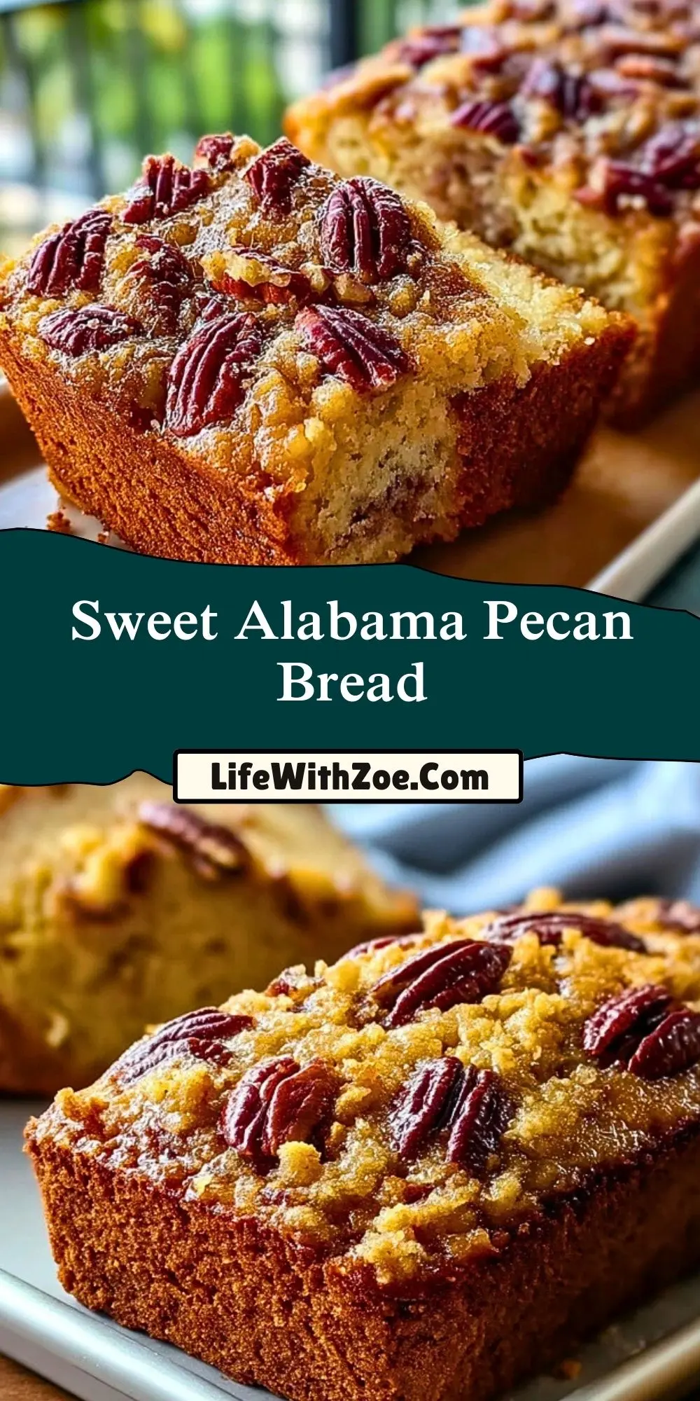 Sweet Alabama Pecan Bread (2)