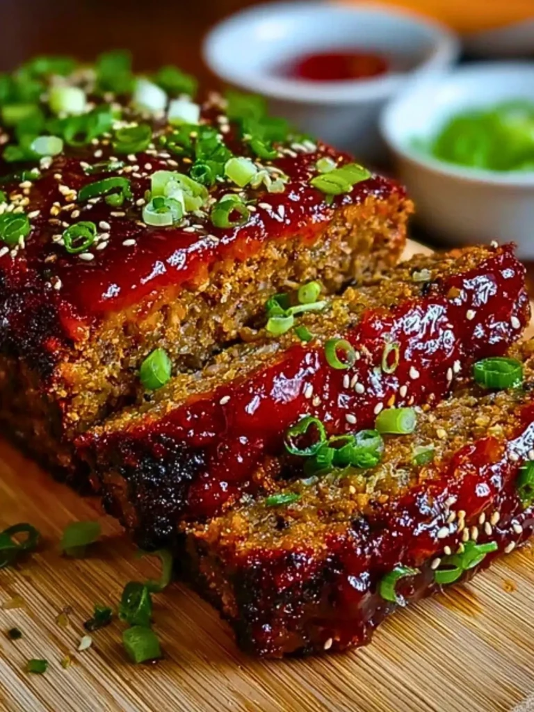 Sweet & Spicy Korean BBQ Meatloaf (1)