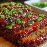 Sweet & Spicy Korean BBQ Meatloaf