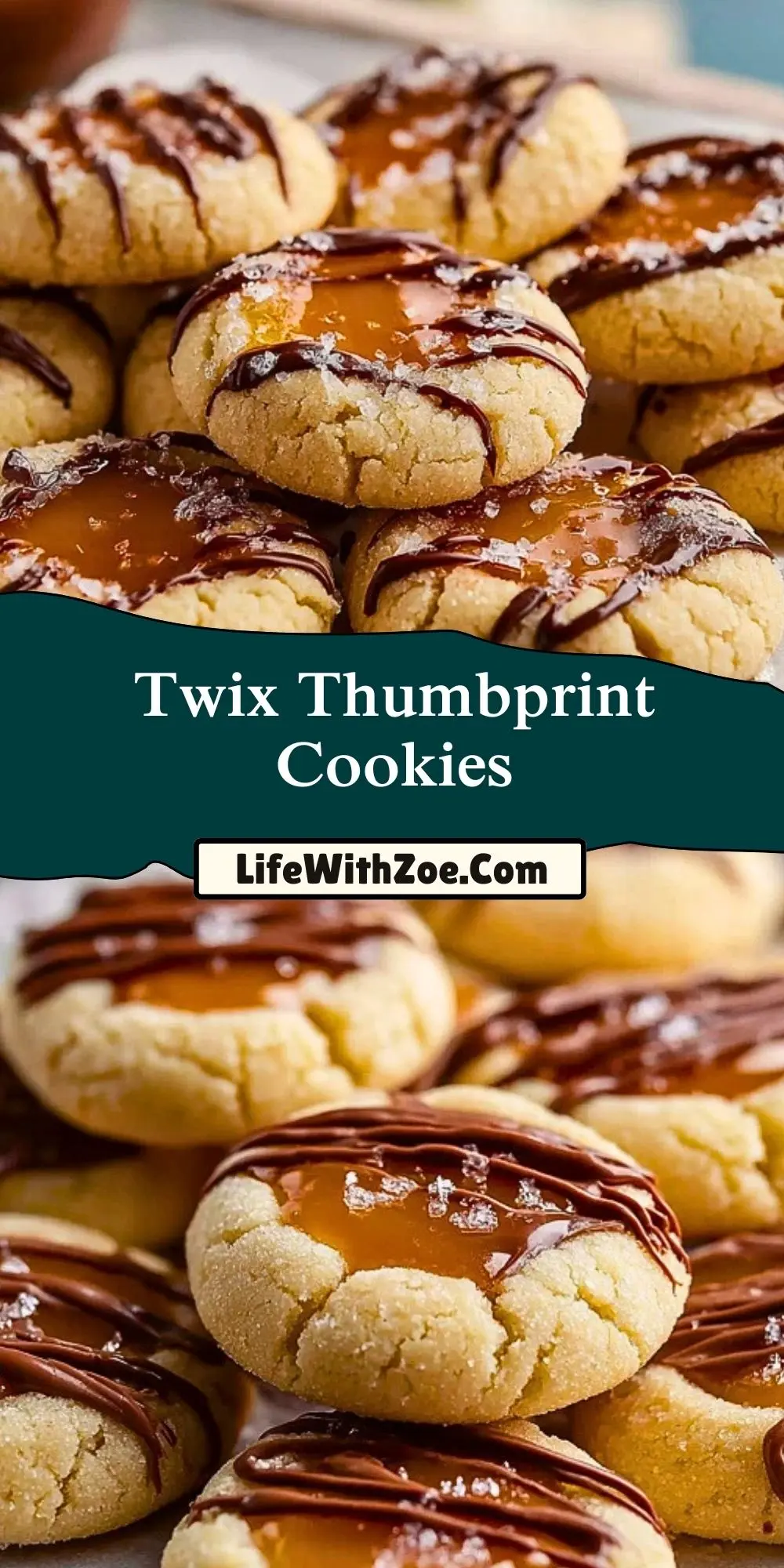 Twix Thumbprint Cookies (2)