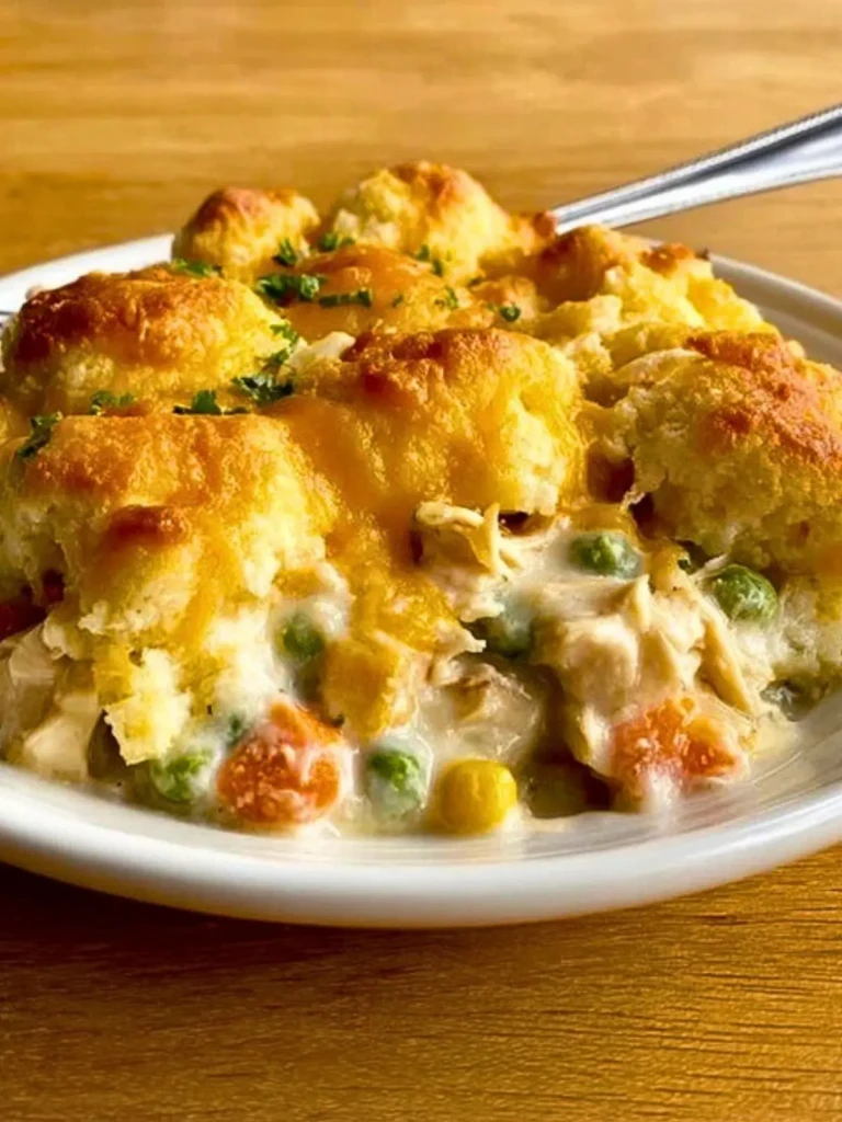 Yummy Chicken and Biscuit Cobbler (1)
