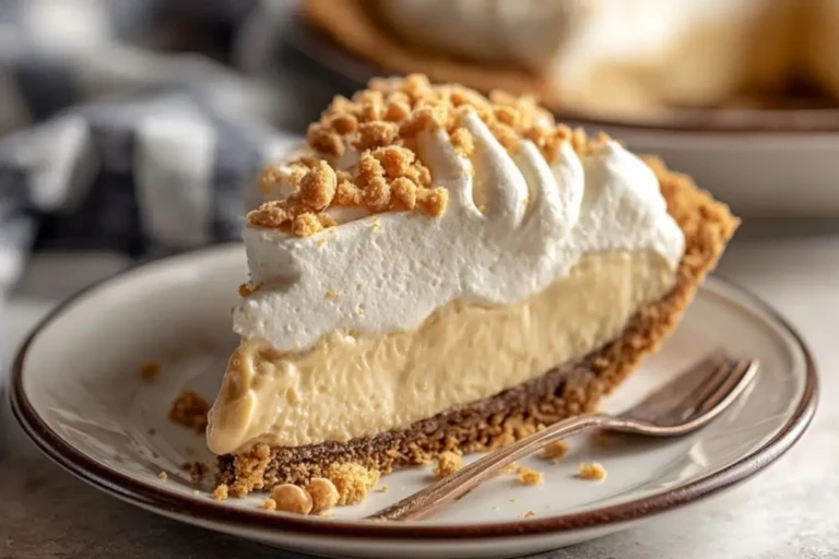 Amish Peanut Butter Cream Pie