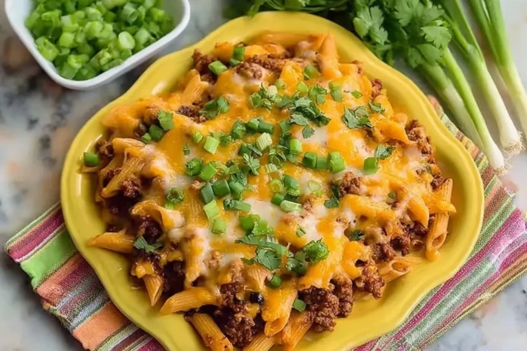 Baked Taco Pasta