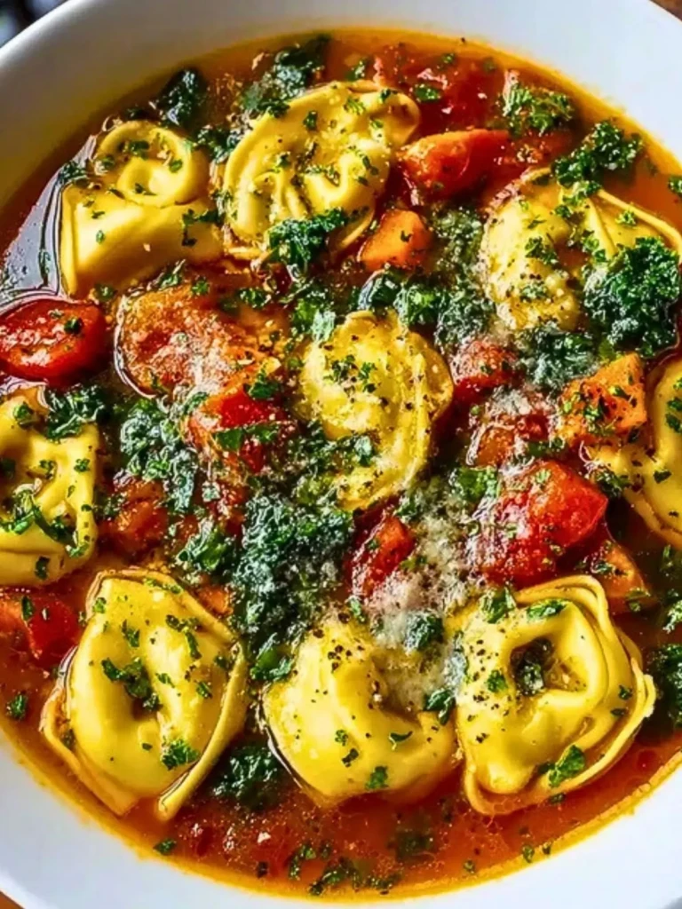 Best Veggie Tortellini Soup (1)