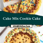 Cake Mix Cookie Cake (2)