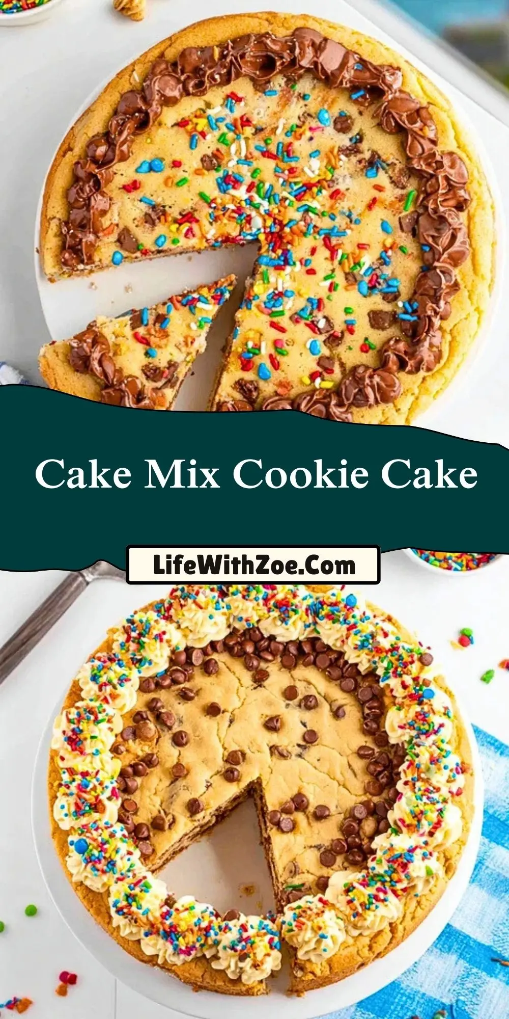 Cake Mix Cookie Cake (2)