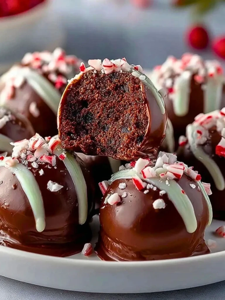 Candy Cane Brownie Bombs (1)