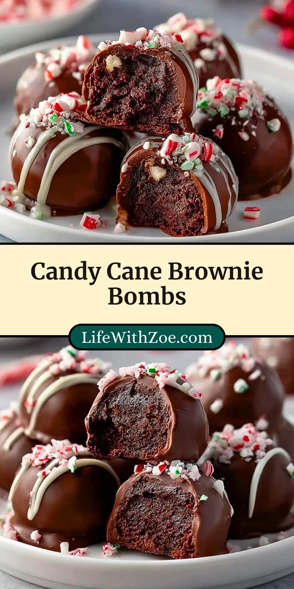 Candy Cane Brownie Bombs (3)